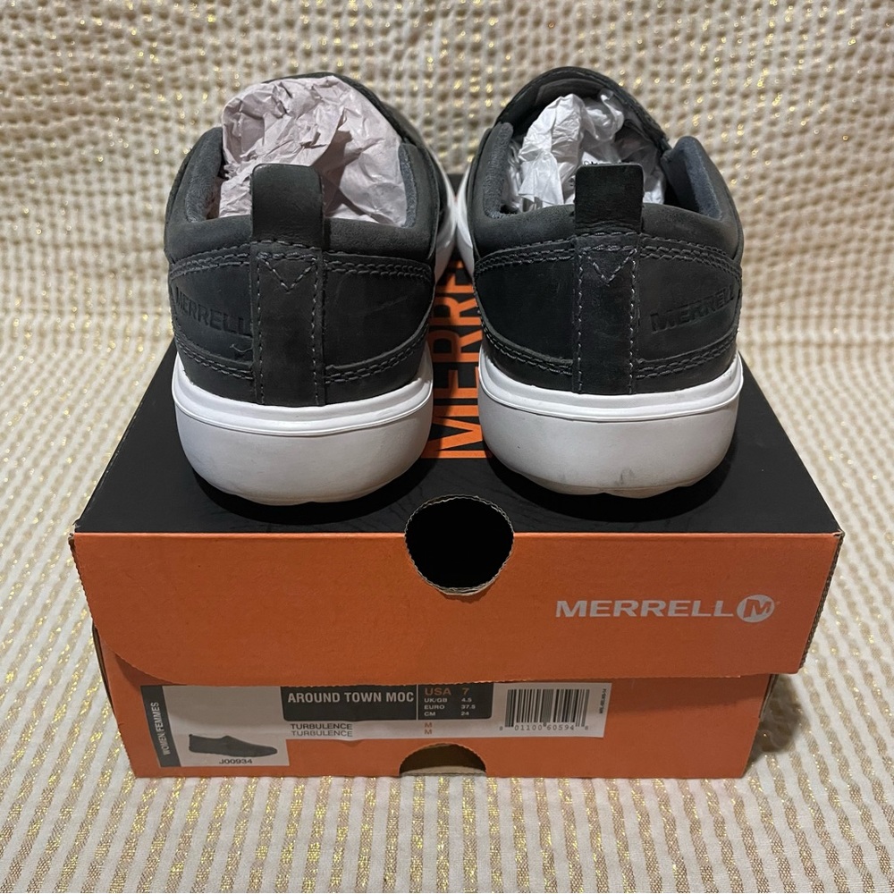 Merrell Around Town Moc Leather Size 7 - Picture 5 of 6